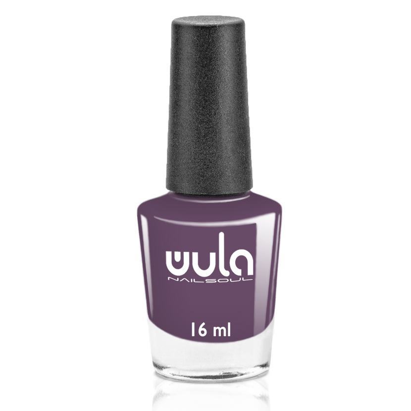 

Wula nailsoul лак для ногтей 16мл тон 80 Темный серо-красный