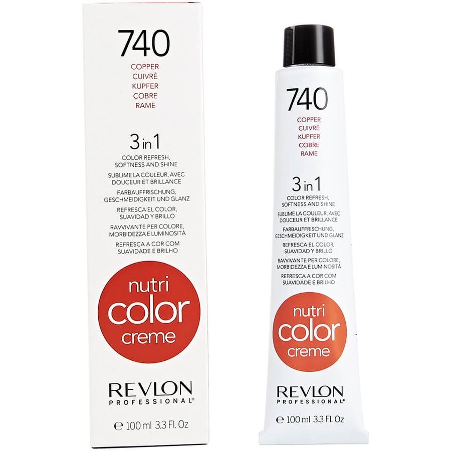 

Revlon Nutri Color Creme Крем-краска 3в1 740 Медный 100мл