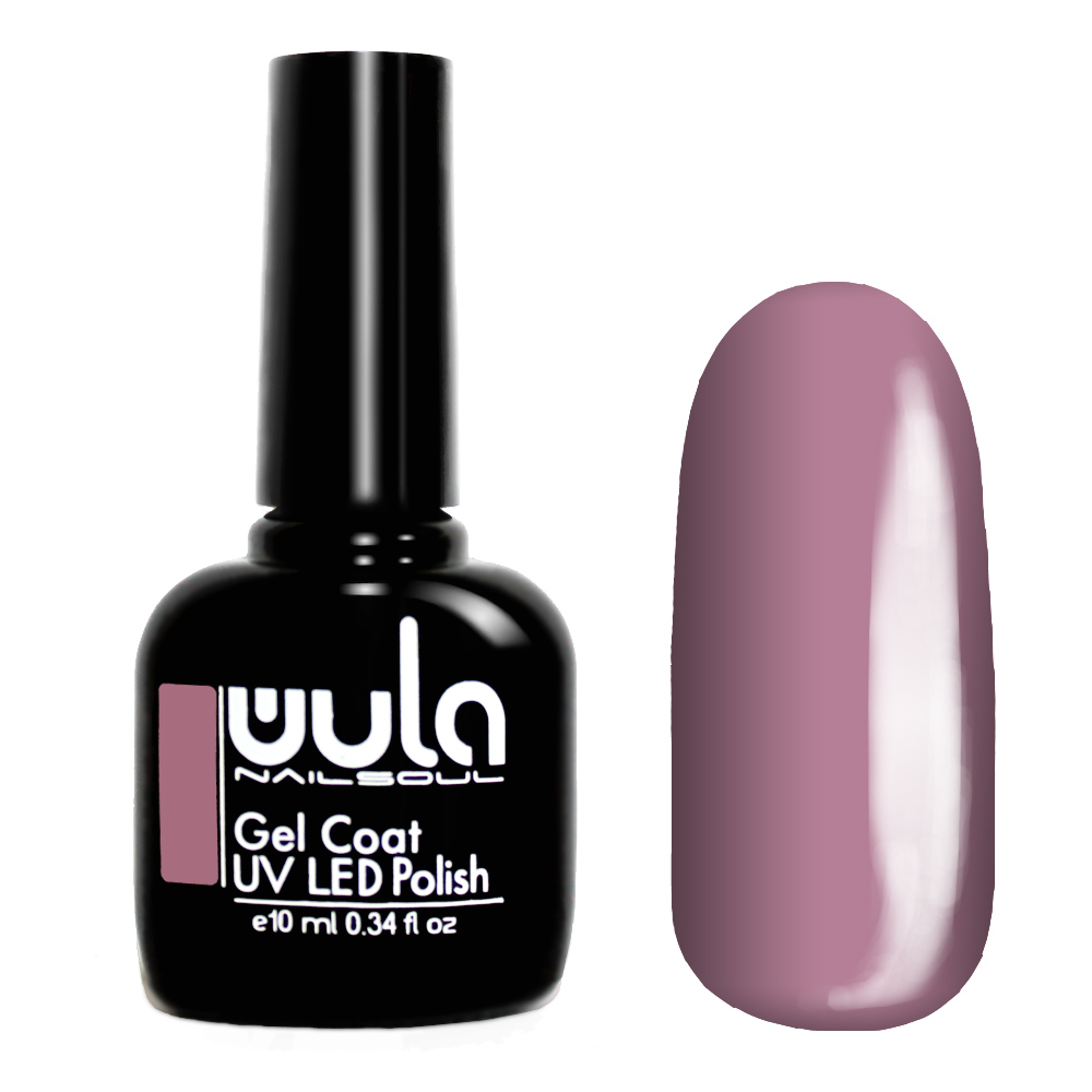 

Wula nailsoul гель лак 10мл тон 466 мягкий лиловый