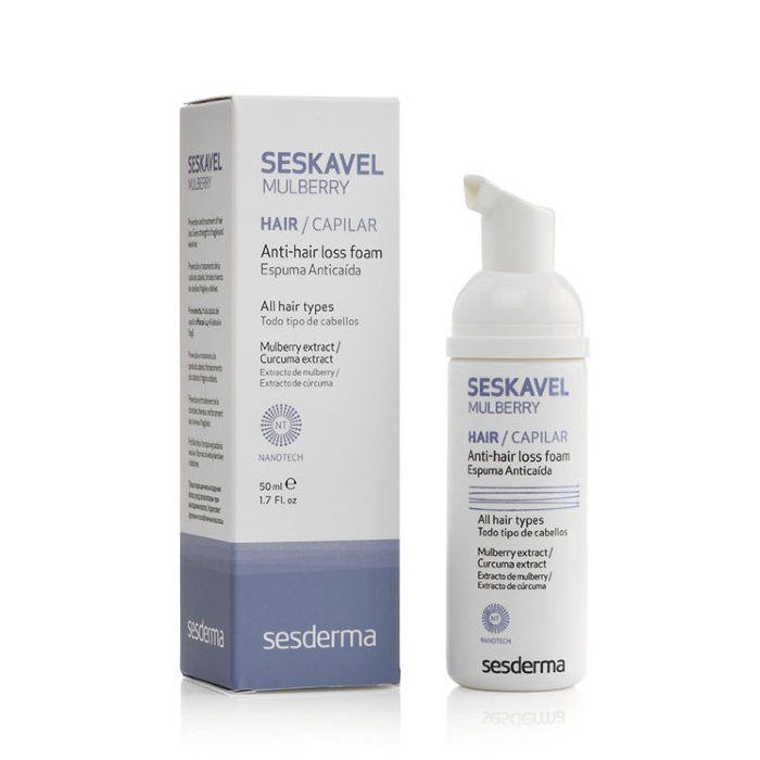 

Sesderma Seskavel Mulberry Пенка от выпадения волос 50мл