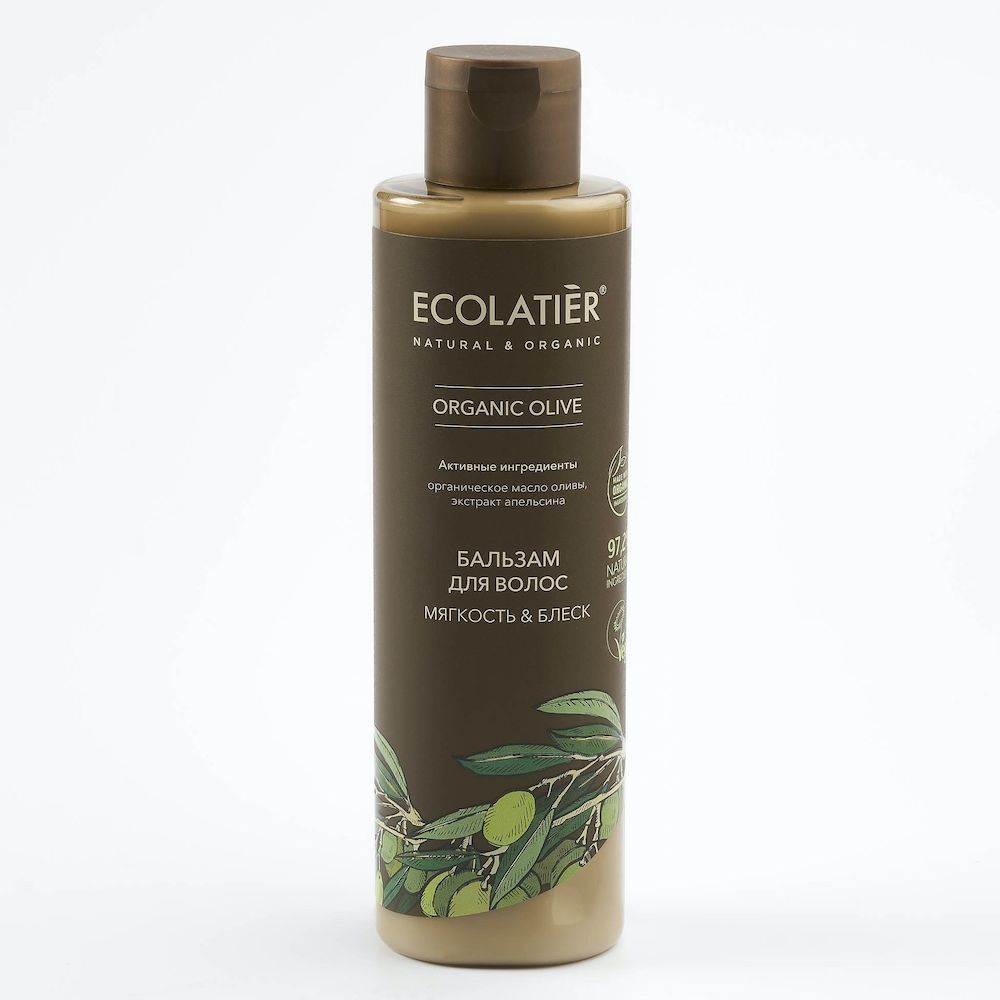 Ecolatier GREEN Бальзам для волос Мягкость и блеск Олива 250мл