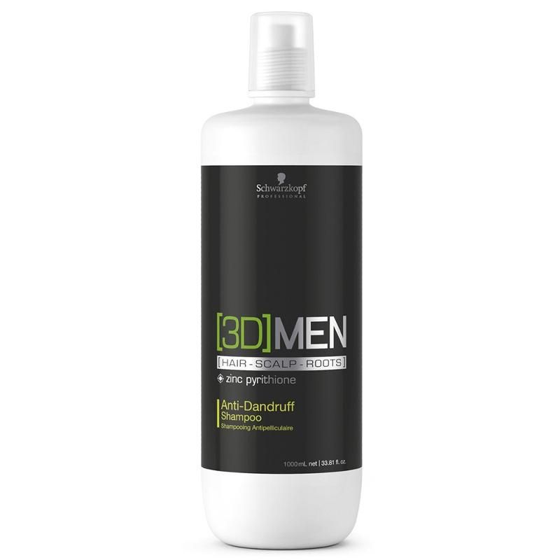 SCHWARZKOPF PROFESSIONAL 3D MEN Шампунь для волос и тела 1000 мл
