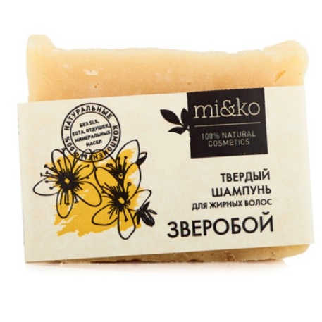 

Мико Шампунь твердый "Зверобой" 75г