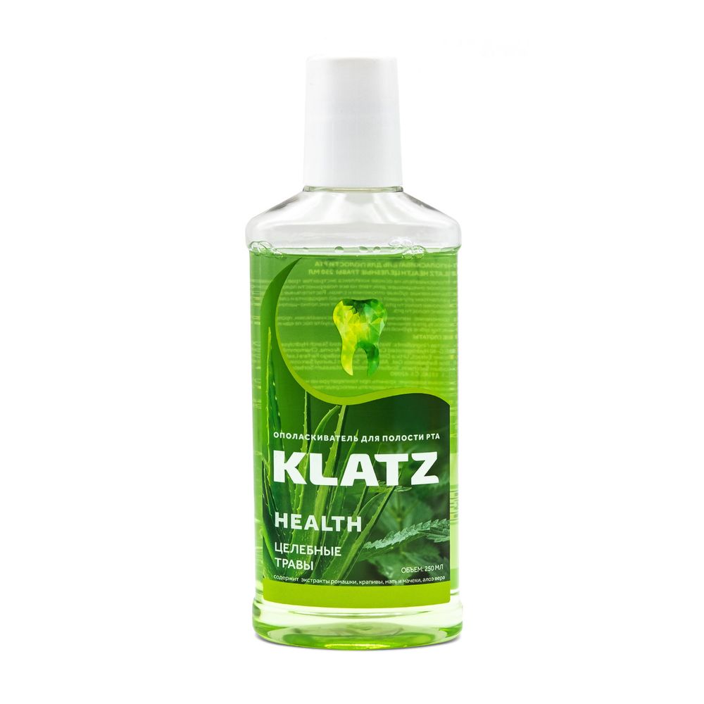 

Klatz Ополаскиватель для полости рта Klatz Health Целебные травы 250мл