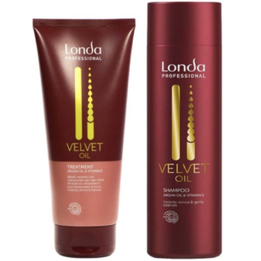 Londa Velvet Oil Подарочный набор: шампунь 250мл, профессиональное средство 200мл