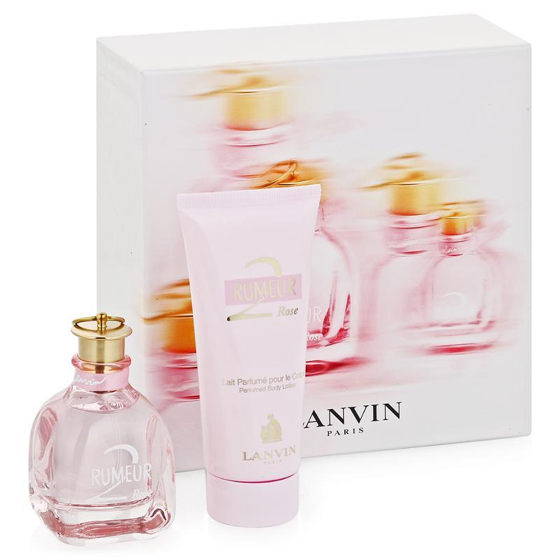 

LANVIN RUMEUR 2 ROSE Набор для женщин вода туалетная 50мл+лосьон для тела 100мл