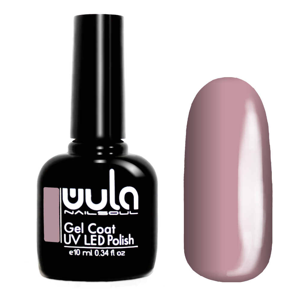 

Wula nailsoul гель лак 10мл тон 344 светлый серо-розовый