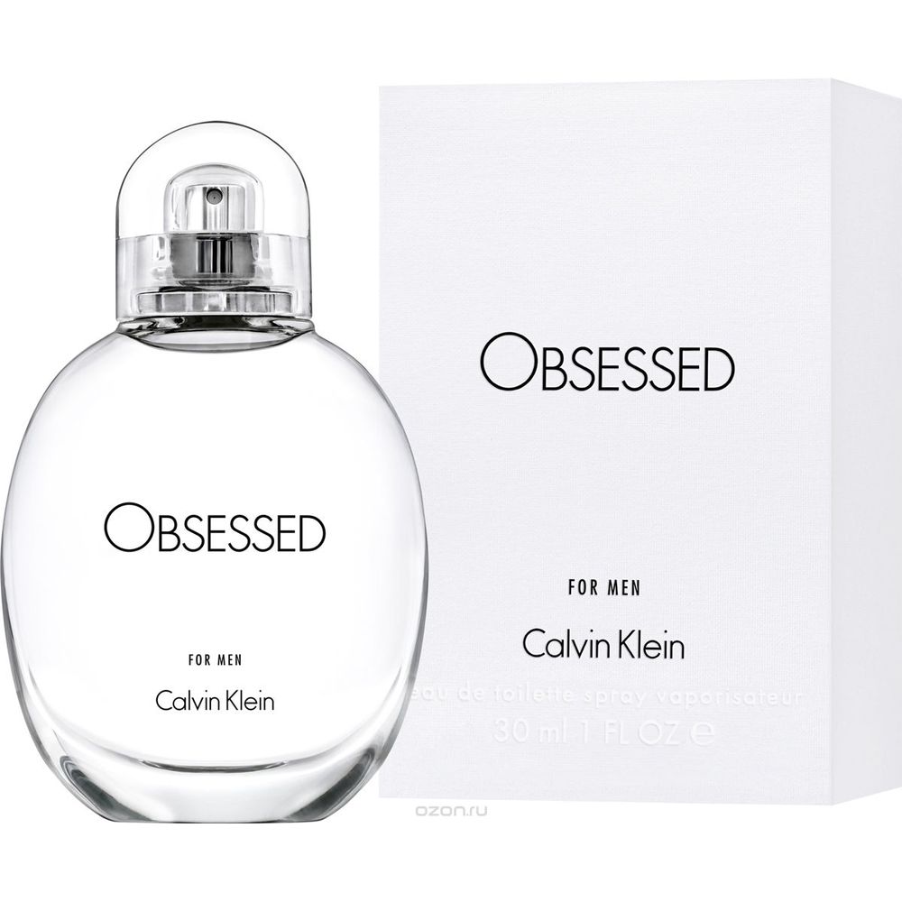 

Calvin Klein OBSESSED for men вода туалетная мужская 30 ml