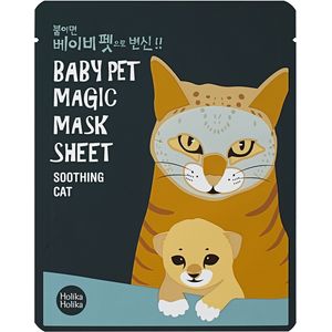 

Холика Холика Baby Pet Magic Mask Sheet Тканевая маска-мордочка смягчающая Кошка 22 мл