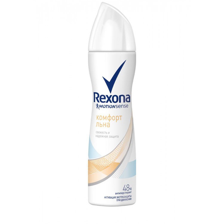 

Rexona Антиперспирант аэрозоль женский Комфорт льна 150мл