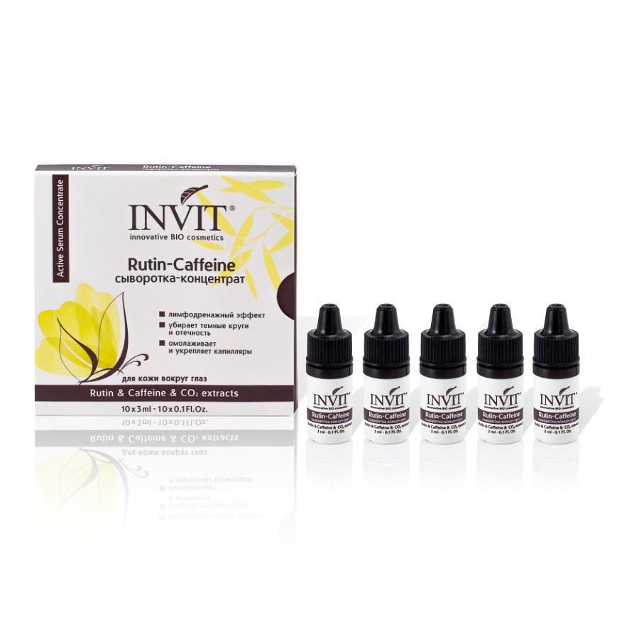 

Invit Rutin-Caffeine сыворотка-концентрат от темных кругов под глазам 3 мл N10