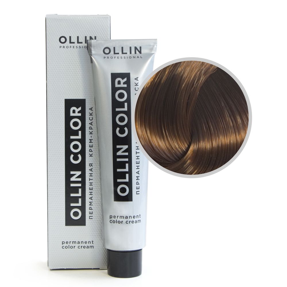 

Ollin Color 7/3 русый золотистый Перманентная крем-краска для волос 60мл