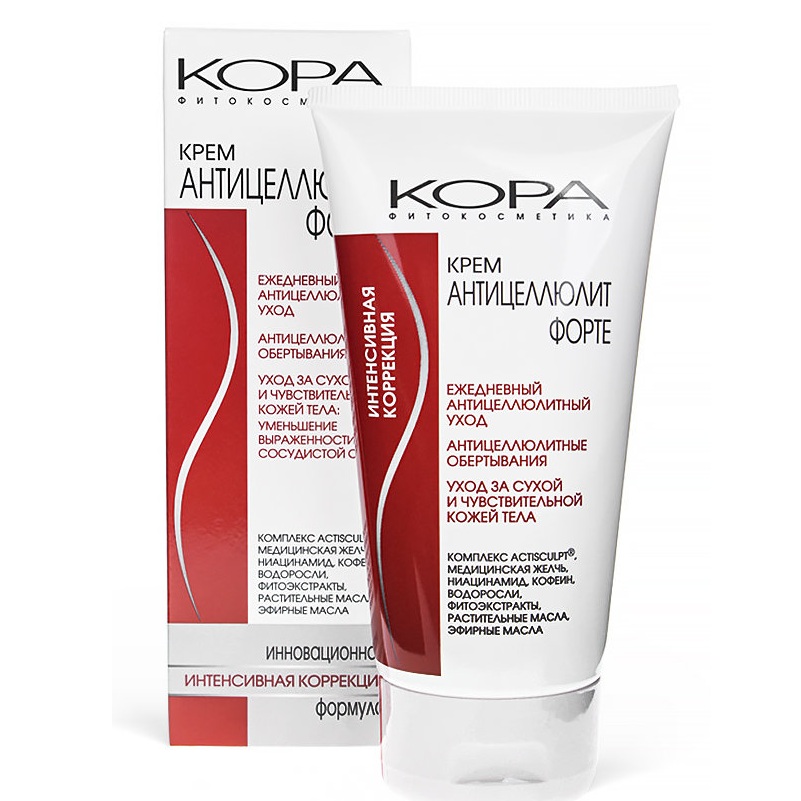 

КОРА Крем антицеллюлит Форте 150мл