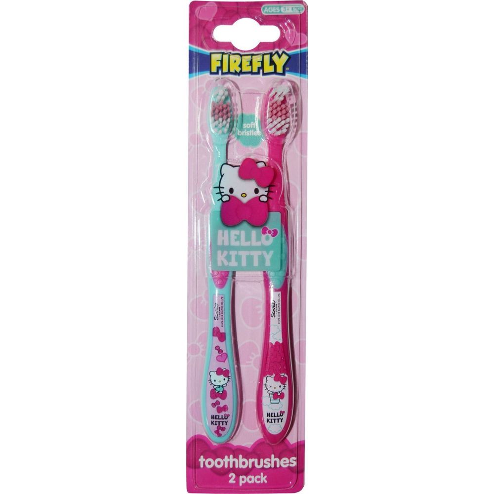 

Hello Kitty Toothbrushes Набор детских зубных щеток 2 шт