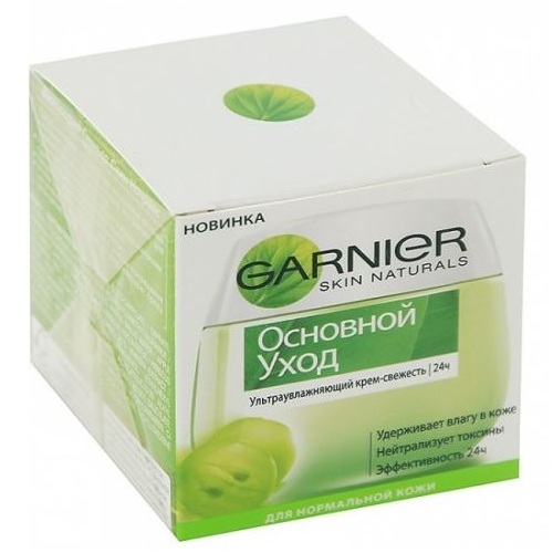 

Garnier (Гарньер) ОСНОВНОЙ УХОД Крем для нормальной и смешанной кожи, 50мл