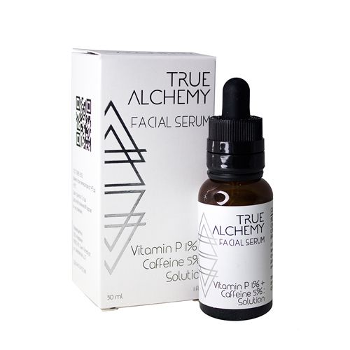 

True Alchemy Сыворотка Vitamin P 1% + Caffeine 5%: Solution 30мл