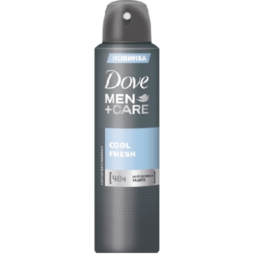 

Dove Дезодорант аэрозоль антиперспирант мужской Прохладная свежесть 150мл