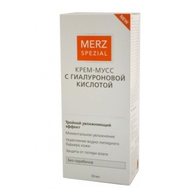 

Merz Специаль крем-мусс с гиалуроновой кислотой флакон-дозатор 50мл