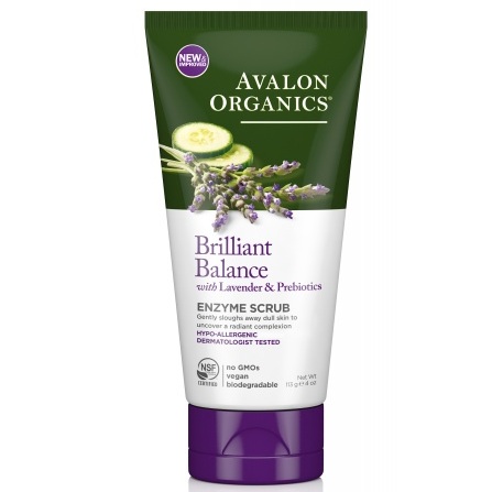 

Avalon Organics Энзимный скраб для кожи лица с лавандой Exfoliating Enzyme Scrub 113г