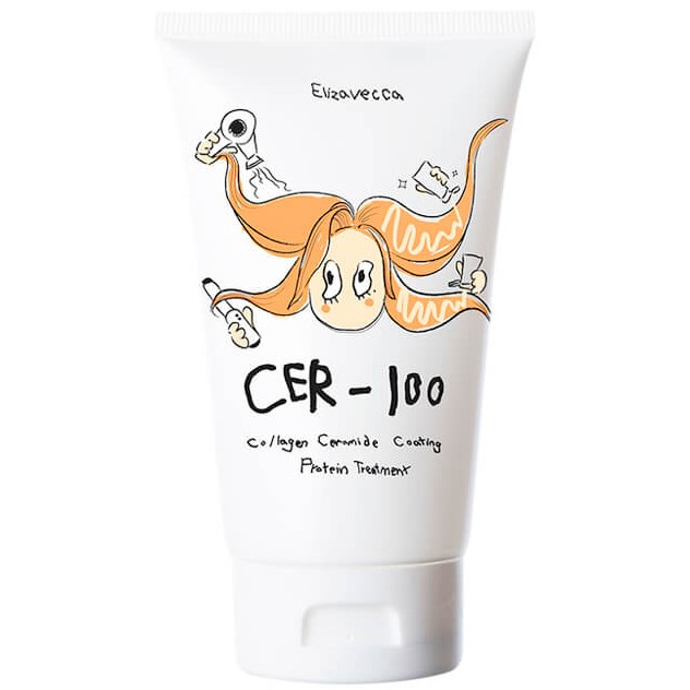 

Elizavecca Маска для сухих и поврежденных волос Коллагеновая Collagen Ceramide Coating Protein 100мл