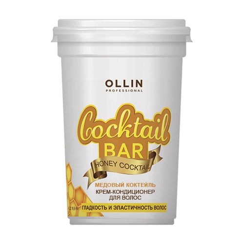 

Ollin Professional Cocktail BAR Крем-кондиционер для волос Медовый коктейль гладкость и эластичность волос 500м