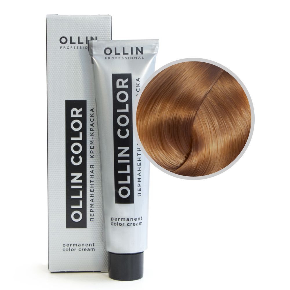 

Ollin Color 8/3 светло-русый золотистый Перманентная крем-краска для волос 60мл