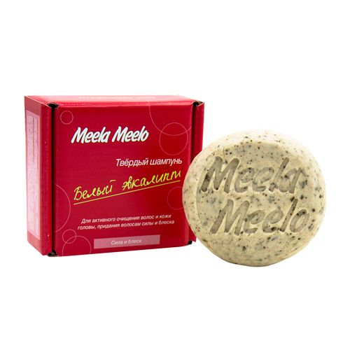 

Meela Meelo Шампунь твёрдый Белый эвкалипт 85г