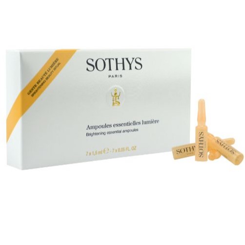 

Sothys Brighening Essential Ampoules Ампульный концентрат для выравнивания тона и сияния кожиS 7*1,5 мл 160352