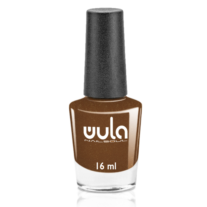 

Wula nailsoul лак для ногтей 16мл тон 52 коричневый искрящийся