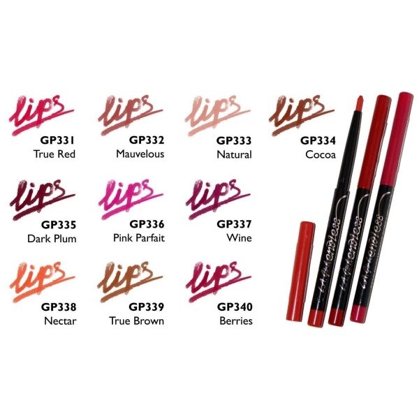 L.a. girl endless auto lipliner dark plum автоматический